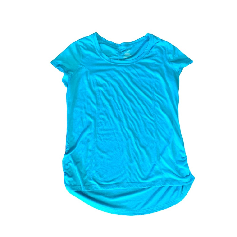 Athletic tee shirt in blue Size XL